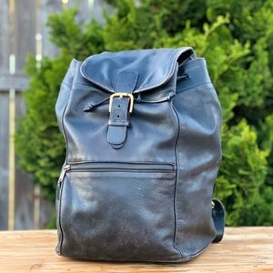 Vintage Coach Drawstring Backpack
